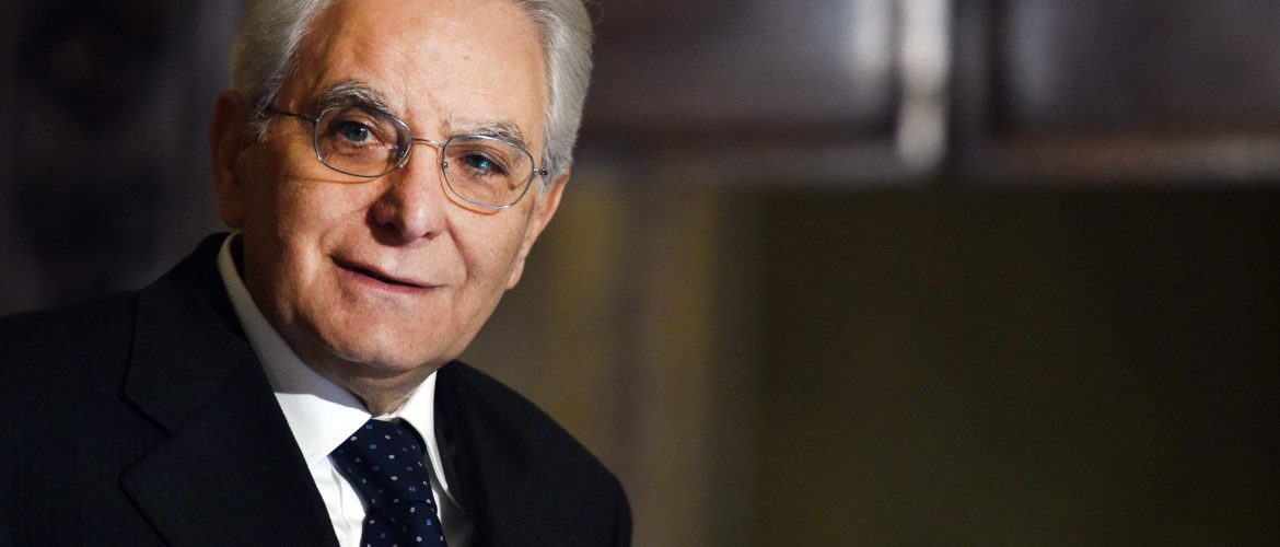 Presidente della Repubblica Sergio Mattarella