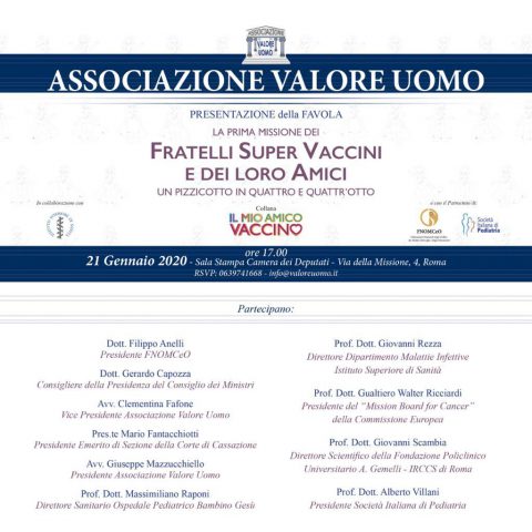 locandina conferenza stampa 21 genn 2020